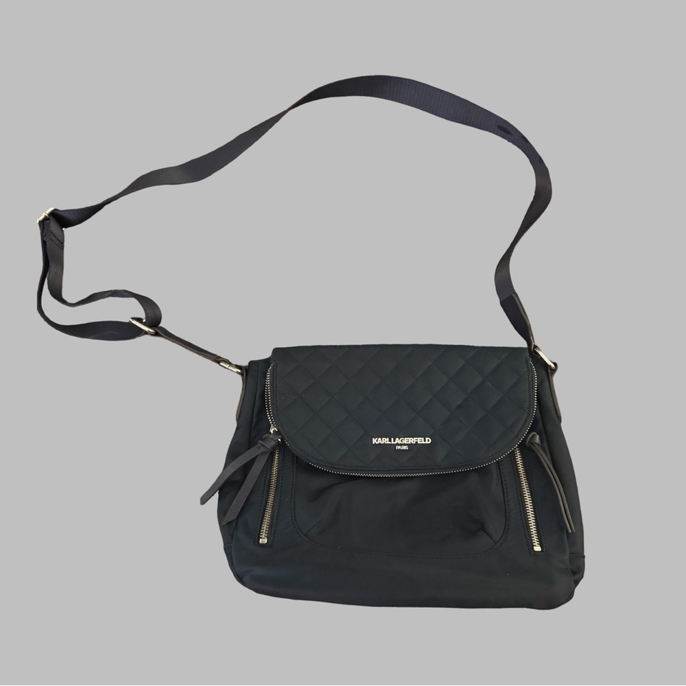 KARL LAGERFELD PARIS Cara Medium Messenger Bag